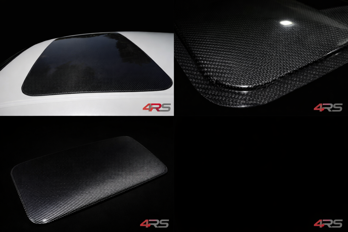 Audi B8/B8.5 S4 Carbon Fiber Sunroof Delete Panel