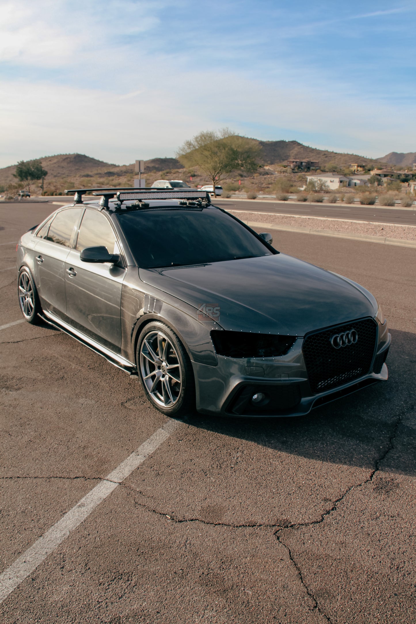 Audi B8.5 S4 Vented Carbon Fiber Fenders (2013-2016)
