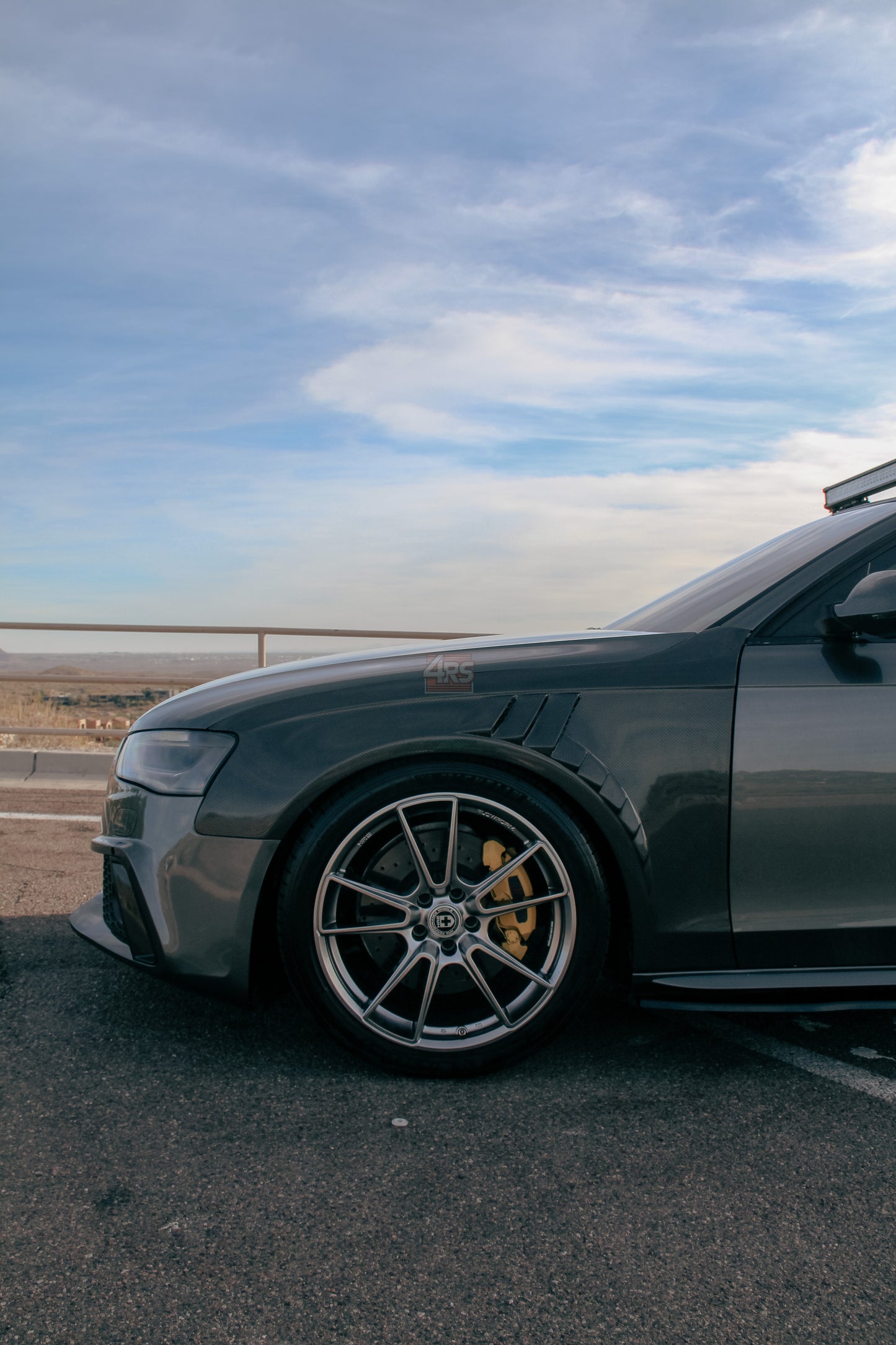 Audi B8.5 S4 Vented Carbon Fiber Fenders (2013-2016)