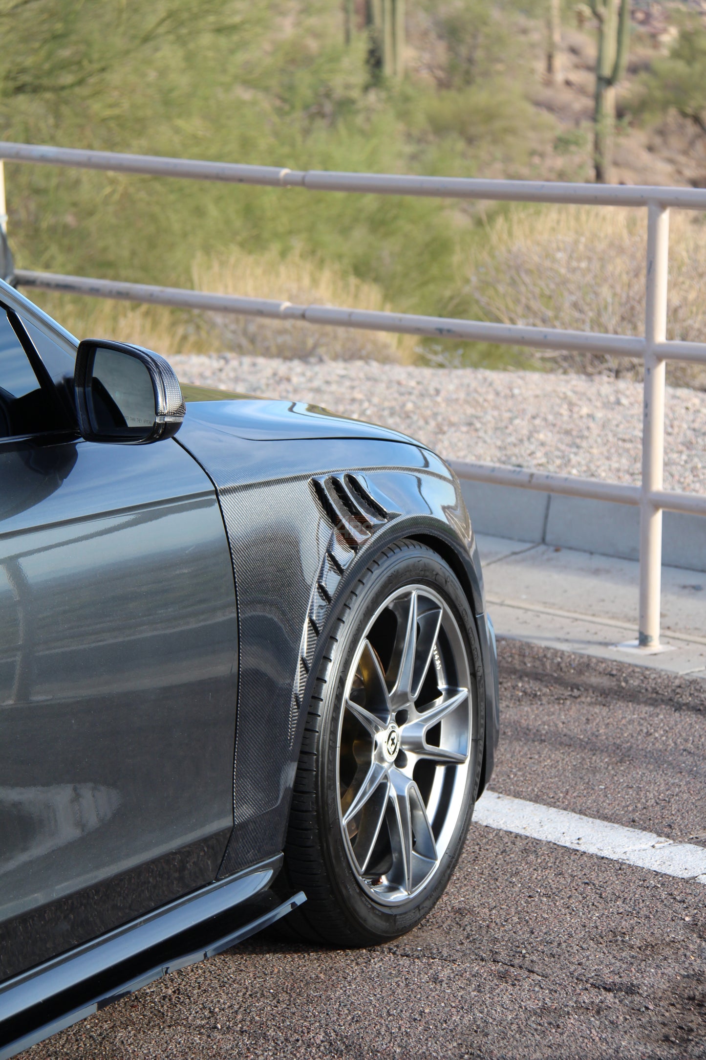 Audi B8.5 S4 Vented Carbon Fiber Fenders (2013-2016)
