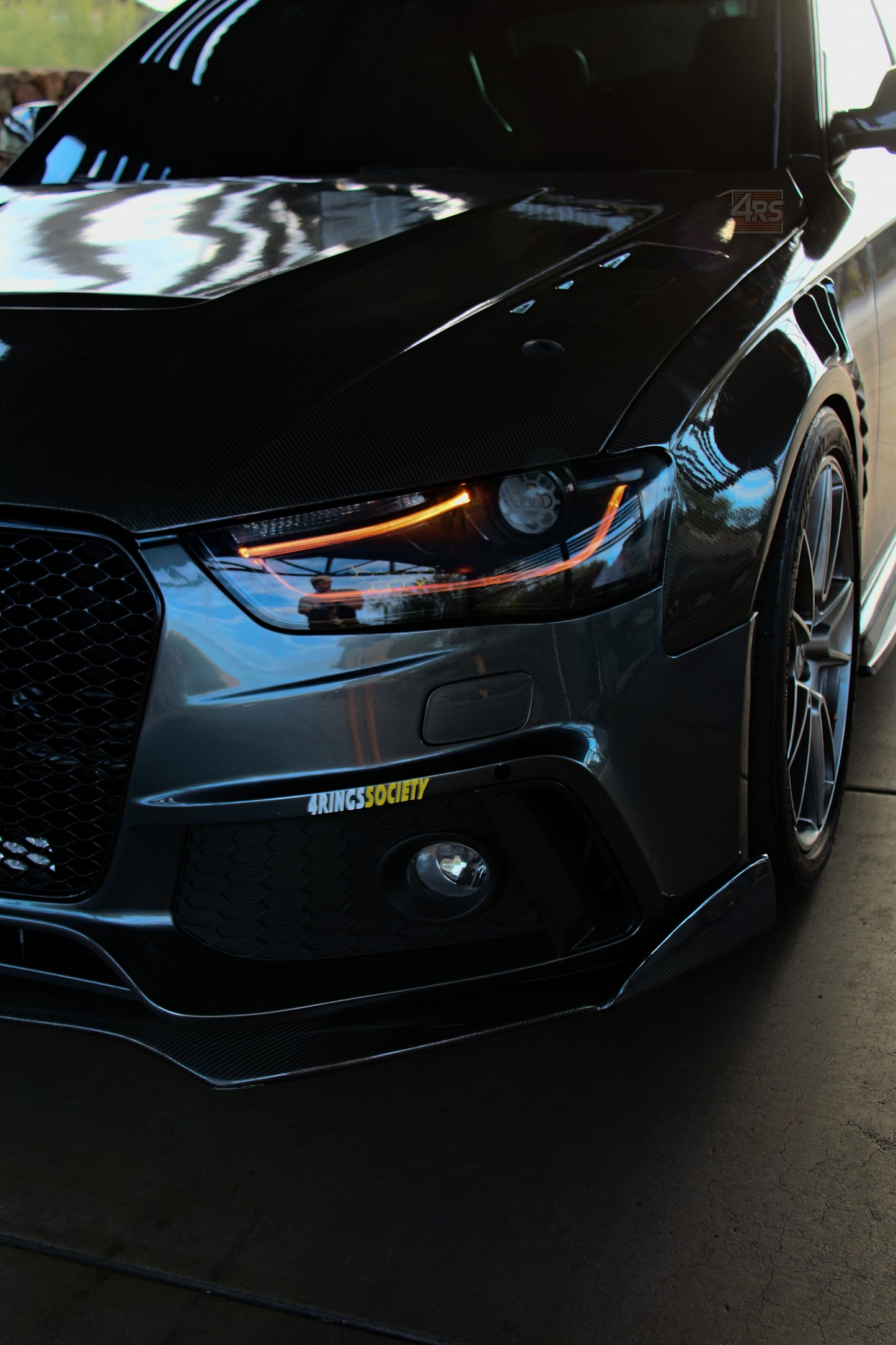 RGB Bluetooth DRL Upgrade Kit for B8.5 Audi S4/S5 Headlights - DIY