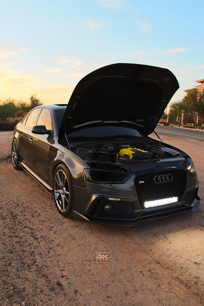 Audi B8/B8.5 S4/S5 Carbon Fiber Headlight Intake / Headlight Delete (2009–2016)