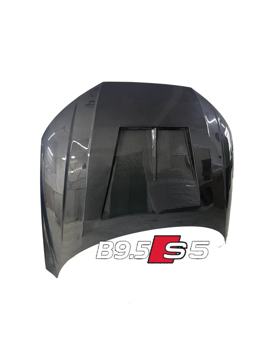 4RS B9.5 A5/S5 Carbon Fiber Hood