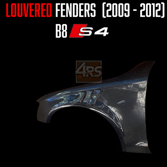 B8 S4 Vented Fenders-PREORDER (2009-2012)