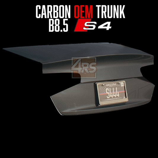 OEM B8.5 s4 Trunk- CARBON FIBER (2013-2016) pre order