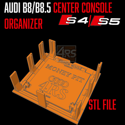 Audi b8/B8.5 Center Console Organizer