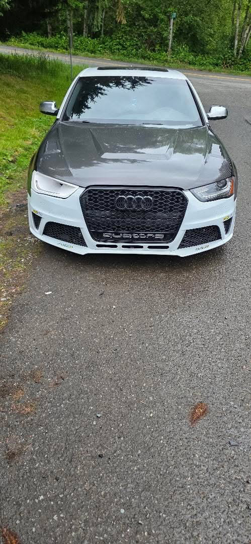 Audi B8/B8.5 S4/S5 Carbon Fiber Headlight Intake / Headlight Delete (2009–2016)