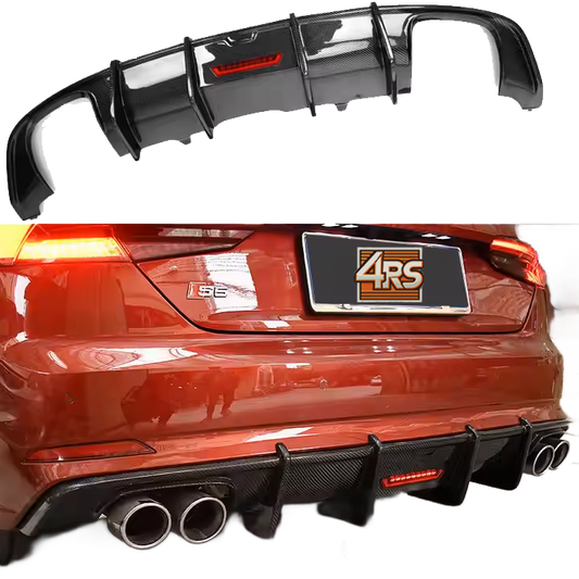 A5/S5 B9 Carbon Fiber Rear Diffuser (2017-2020)