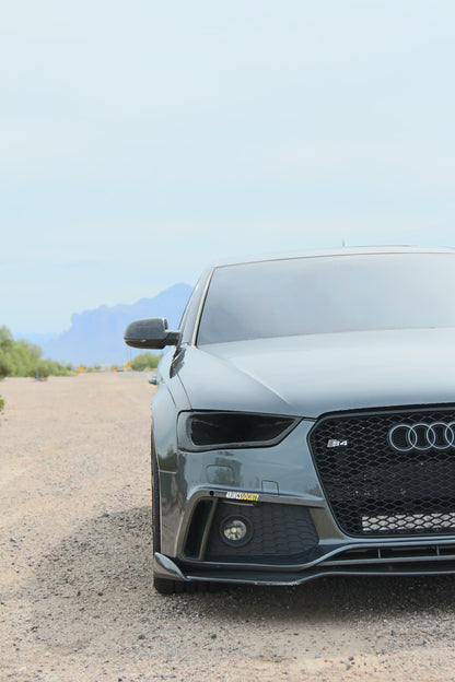 Audi B8.5 S4/S5 Carbon Fiber Headlight Intake / Headlight Delete (2013–2016)