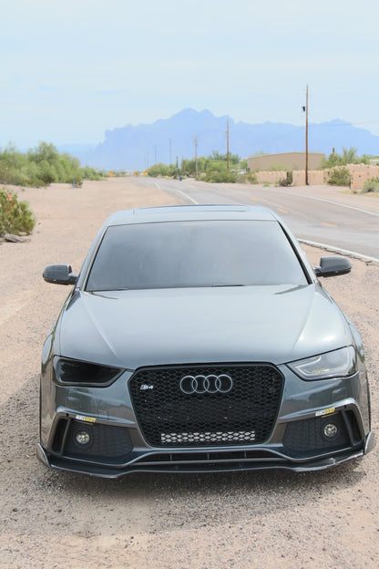Audi B8.5 S4/S5 Carbon Fiber Headlight Intake / Headlight Delete (2013–2016)