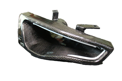 Audi B8.5 S4/S5 Carbon Fiber Headlight Intake / Headlight Delete (2013–2016)