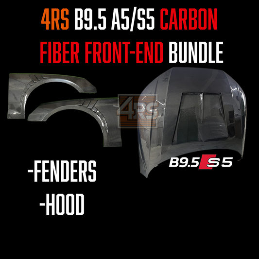 4RS B9.5 A5/S5 Carbon Fiber Front-End Bundle