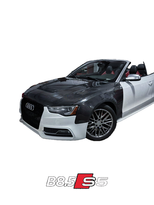 B8.5 S5 Vented Carbon Fiber Fenders (2013 - 2016)