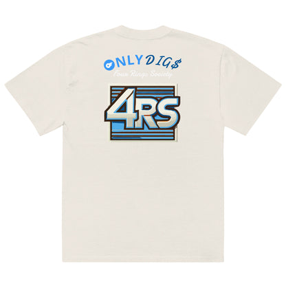 Oversized faded "Only Dig$" t-shirt