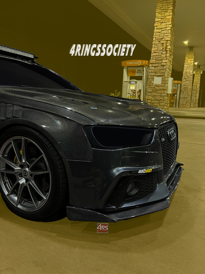 Carbon Fiber Headlight Intake / Headlight Delete – Audi B8.5 S4 / S5 (2013–2016) PRE_ORDER